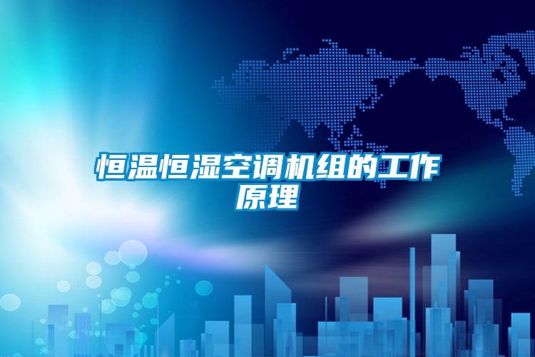 国产精品欧美激情视频 恒温恒湿空调机组的工作原理