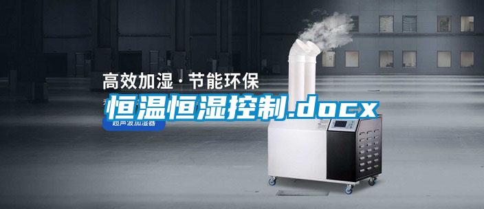国产精品欧美激情视频 恒温恒湿控制.docx