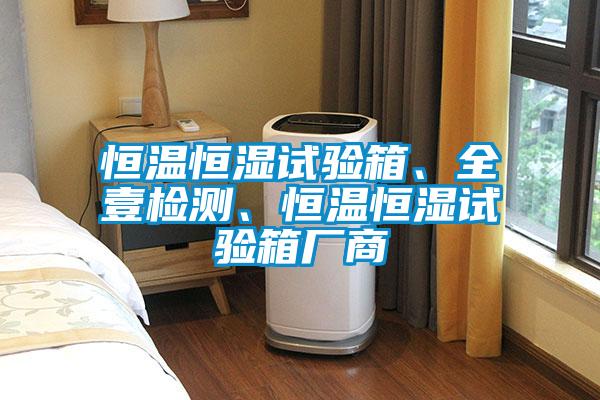 国产精品欧美激情视频 恒温恒湿试验箱、全壹检测、恒温恒湿试验箱厂商
