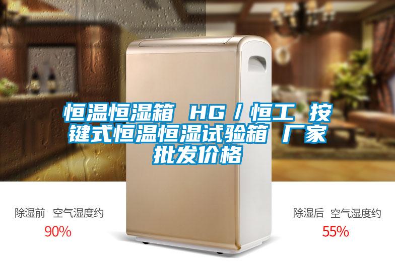 国产精品探花在线观看 恒温恒湿箱 HG／恒工 按键式恒温恒湿试验箱 厂家批发价格