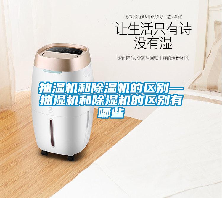 国产精品三级在线观看 抽湿机和除湿机的区别—抽湿机和除湿机的区别有哪些