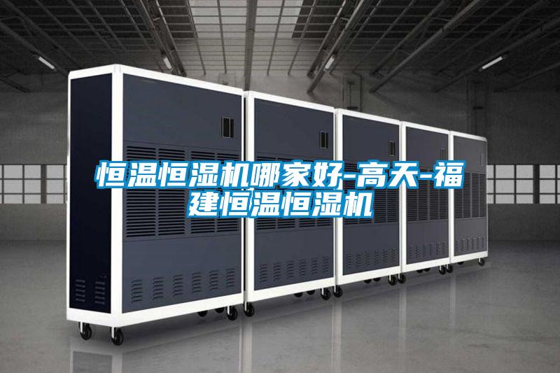 国产精品欧美激情视频 恒温恒湿机哪家好-高天-福建恒温恒湿机