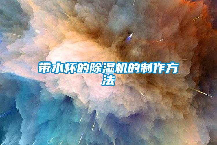 国产精品探花在线观看 带水杯的除湿机的制作方法