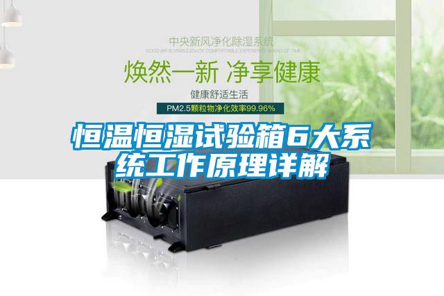 国产精品三级在线观看 恒温恒湿试验箱6大系统工作原理详解