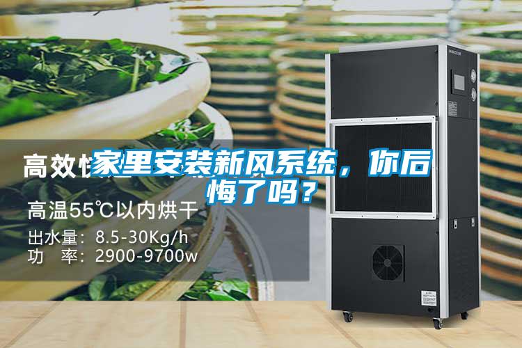 国产精品三级在线观看 家里安装新风系统，你后悔了吗？