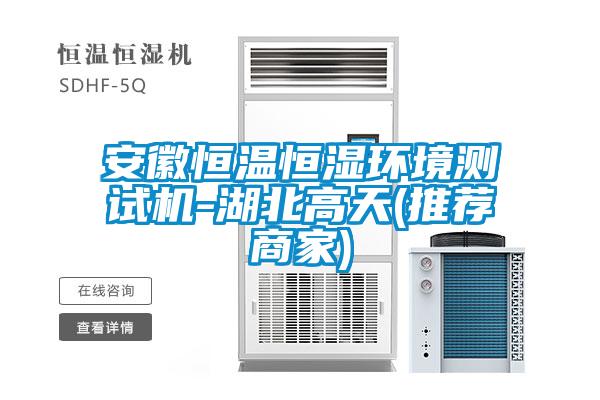 国产精品三级在线观看 安徽恒温恒湿环境测试机-湖北高天(推荐商家)