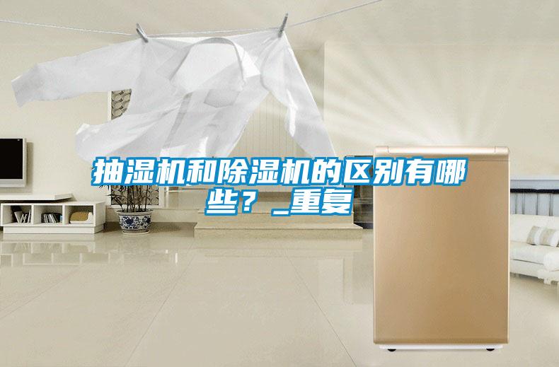 国产精品探花在线观看 抽湿机和除湿机的区别有哪些？_重复