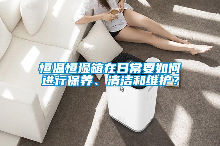 国产精品三级在线观看 恒温恒湿箱在日常要如何进行保养、清洁和维护？