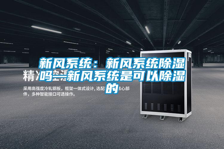 国产精品探花在线观看 新风系统：新风系统除湿吗—新风系统是可以除湿的