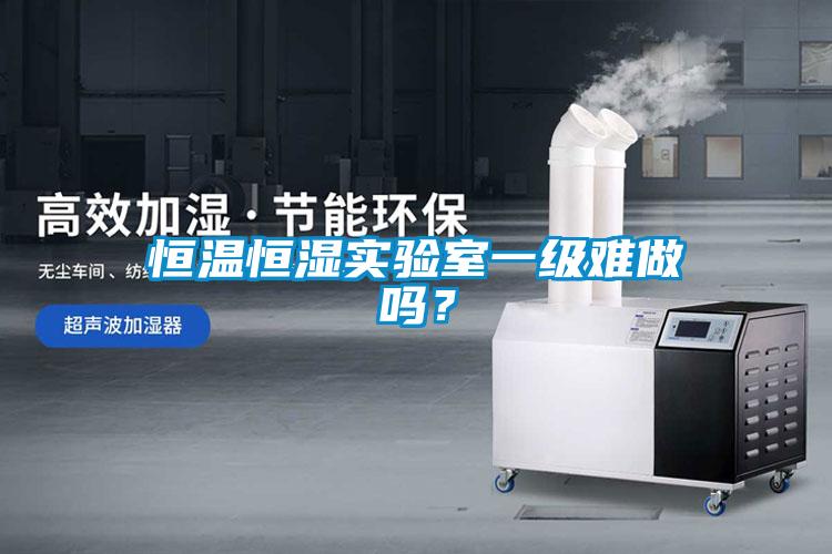 国产精品三级在线观看 恒温恒湿实验室一级难做吗？