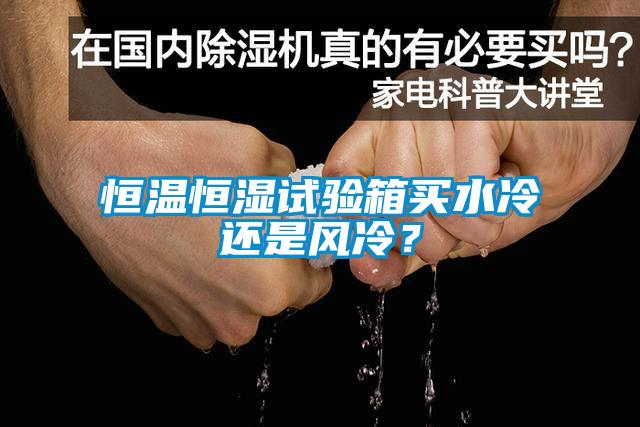 国产精品三级在线观看 恒温恒湿试验箱买水冷还是风冷？