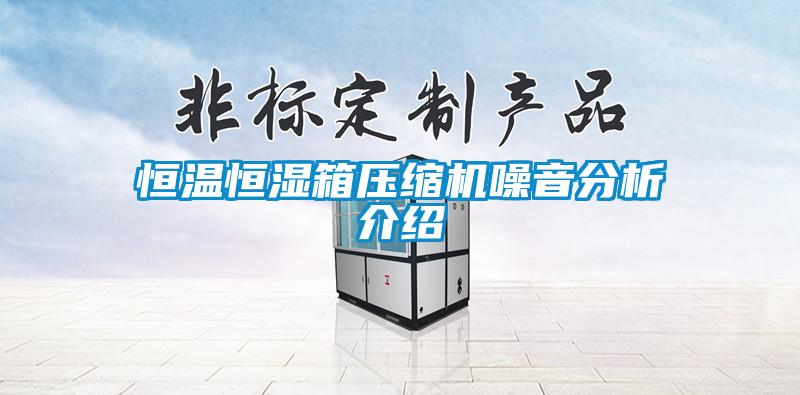 国产精品欧美激情视频 恒温恒湿箱压缩机噪音分析介绍