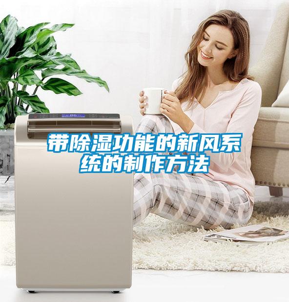国产精品三级在线观看 带除湿功能的新风系统的制作方法