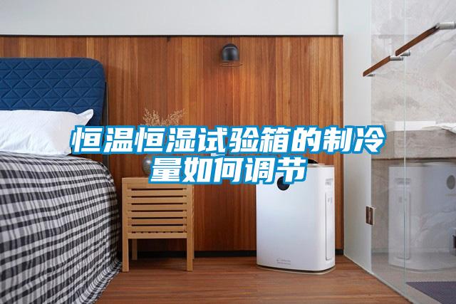 国产精品探花在线观看 恒温恒湿试验箱的制冷量如何调节