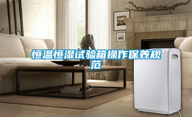 国产精品欧美激情视频 恒温恒湿试验箱操作保养规范