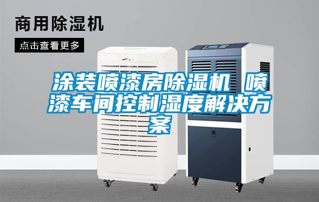国产精品三级在线观看 涂装喷漆房除湿机 喷漆车间控制湿度解决方案
