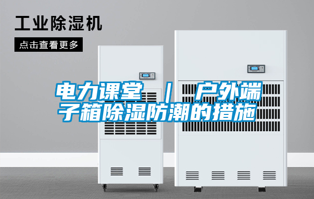 国产精品三级在线观看 电力课堂 ｜ 户外端子箱除湿防潮的措施