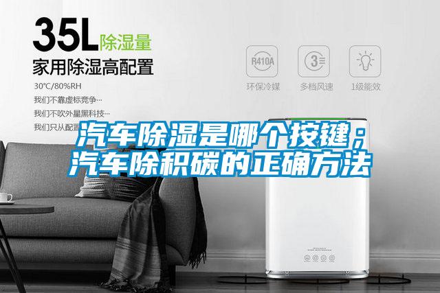 国产精品三级在线观看 汽车除湿是哪个按键；汽车除积碳的正确方法