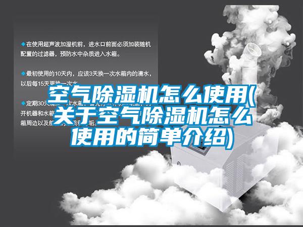 国产精品探花在线观看 空气除湿机怎么使用(关于空气除湿机怎么使用的简单介绍)
