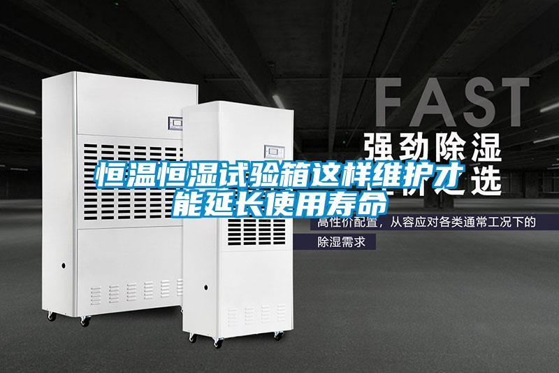 国产精品三级在线观看 恒温恒湿试验箱这样维护才能延长使用寿命