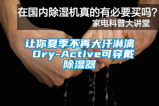 国产精品三级在线观看 让你夏季不再大汗淋漓 Dry-Active可穿戴除湿器