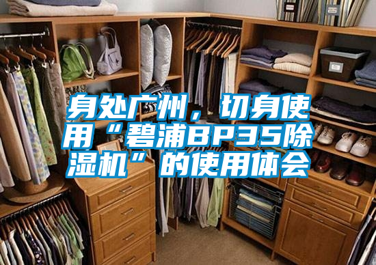 国产精品探花在线观看 身处广州，切身使用“碧浦BP35除湿机”的使用体会