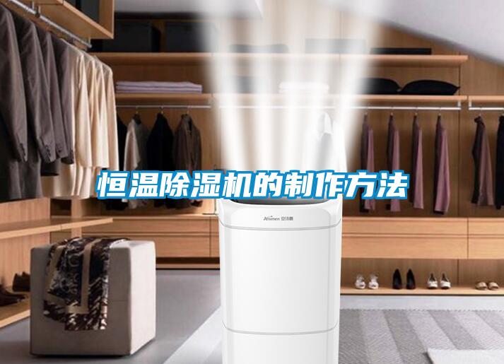 国产精品欧美激情视频 恒温除湿机的制作方法
