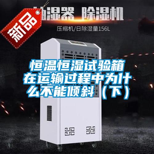 国产精品欧美激情视频 恒温恒湿试验箱在运输过程中为什么不能倾斜（下）