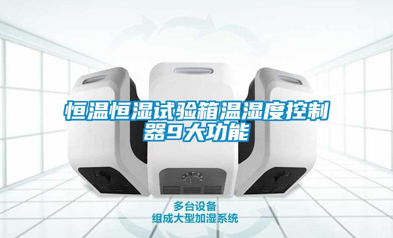 国产精品三级在线观看 恒温恒湿试验箱温湿度控制器9大功能