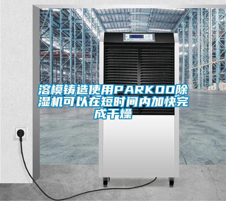 国产精品欧美激情视频 溶模铸造使用PARKOO除湿机可以在短时间内加快完成干燥