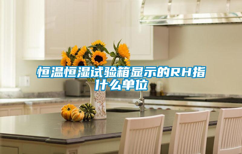 国产精品探花在线观看 恒温恒湿试验箱显示的RH指什么单位