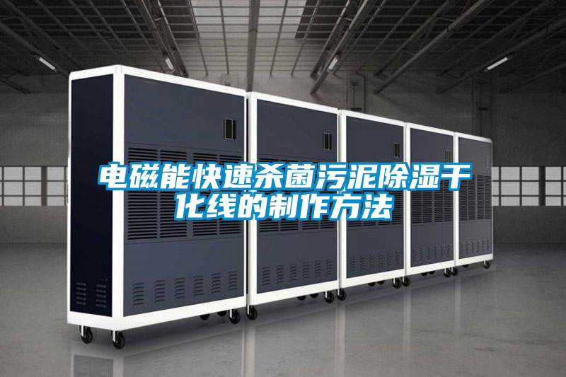 国产精品欧美激情视频 电磁能快速杀菌污泥除湿干化线的制作方法
