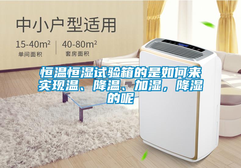 国产精品探花在线观看 恒温恒湿试验箱的是如何来实现温、降温、加湿，降湿的呢