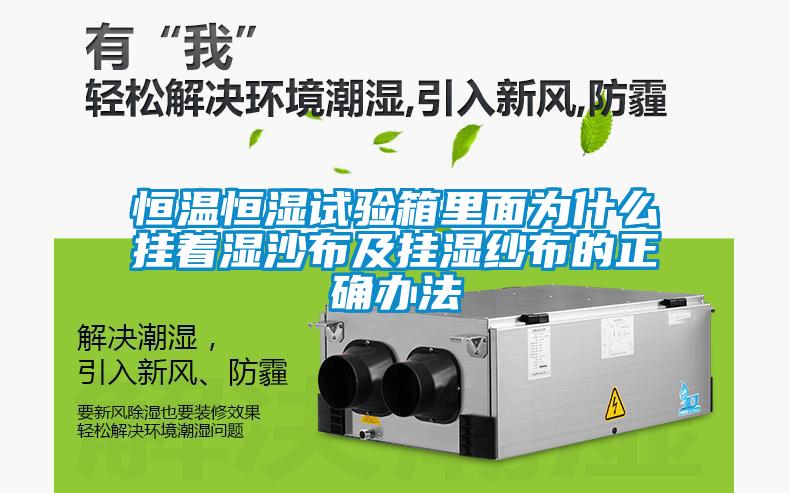 国产精品三级在线观看 恒温恒湿试验箱里面为什么挂着湿沙布及挂湿纱布的正确办法