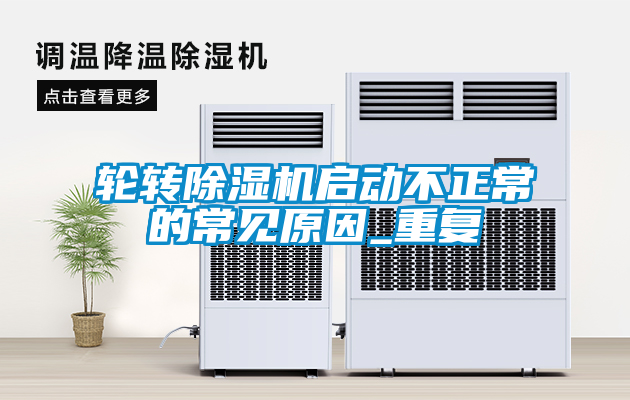 国产精品三级在线观看 轮转除湿机启动不正常的常见原因_重复