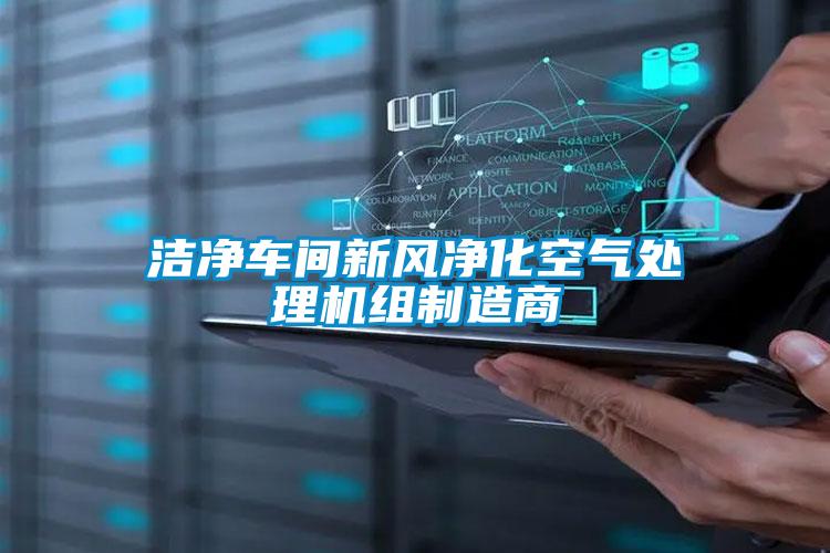 国产精品三级在线观看 洁净车间新风净化空气处理机组制造商