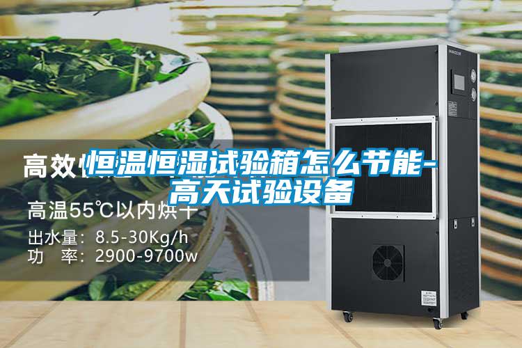 国产精品三级在线观看 恒温恒湿试验箱怎么节能-高天试验设备