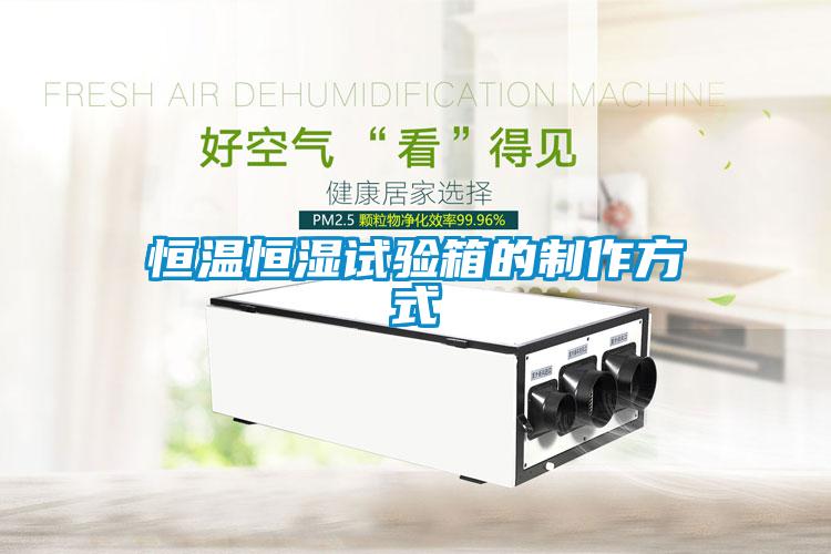 国产精品欧美激情视频 恒温恒湿试验箱的制作方式