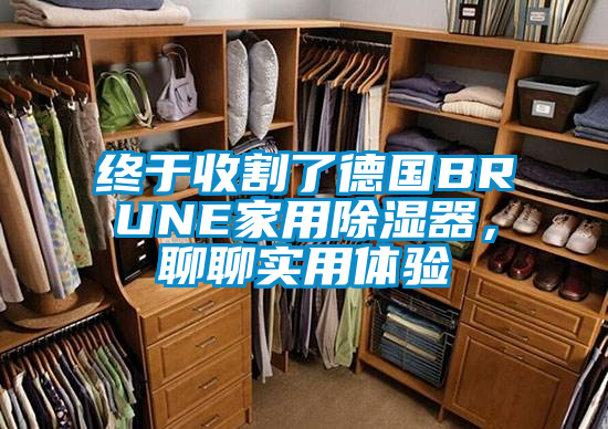 国产精品欧美激情视频 终于收割了德国BRUNE家用除湿器，聊聊实用体验