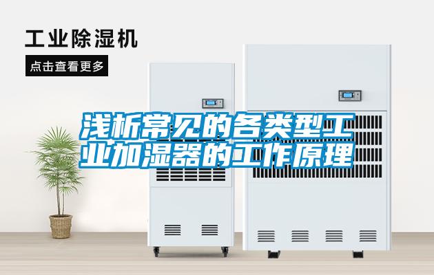国产精品探花在线观看 浅析常见的各类型工业加湿器的工作原理