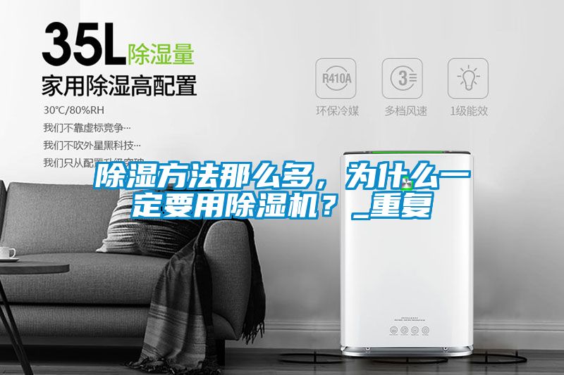 国产精品探花在线观看 除湿方法那么多，为什么一定要用除湿机？_重复