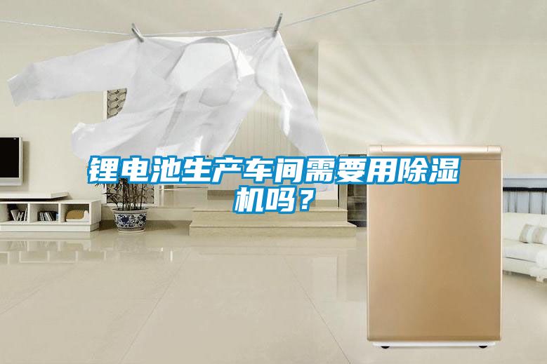 国产精品欧美激情视频 锂电池生产车间需要用除湿机吗？