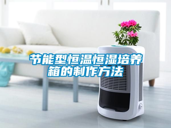 国产精品三级在线观看 节能型恒温恒湿培养箱的制作方法