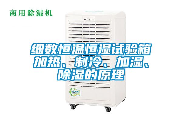 国产精品探花在线观看 细数恒温恒湿试验箱加热、制冷、加湿、除湿的原理