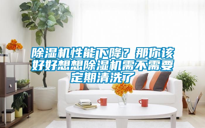 国产精品欧美激情视频 除湿机性能下降？那你该好好想想除湿机需不需要定期清洗了