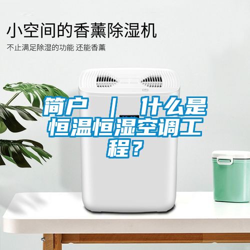 国产精品三级在线观看 简户 ｜ 什么是恒温恒湿空调工程？