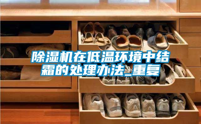 国产精品三级在线观看 除湿机在低温环境中结霜的处理办法_重复