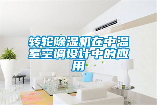 国产精品三级在线观看 转轮除湿机在中温室空调设计中的应用