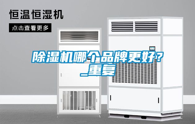 国产精品探花在线观看 除湿机哪个品牌更好？_重复