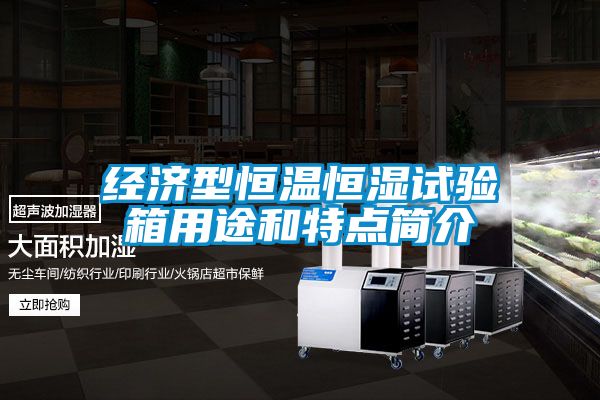 国产精品欧美激情视频 经济型恒温恒湿试验箱用途和特点简介